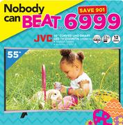 JVC 55" Curved UHD Smart LED TV LT-55N776