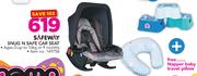 Safeway Snug N Safe Car Seat Plus Napper Baby Travel Pillow
