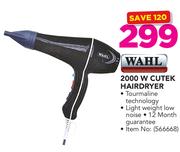 Wahl 2000W Cutek Hair Dryer