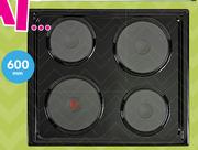 Defy 60cm Solid Hob Black DHD332