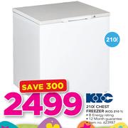 KIC 210Ltr Chest Freezer KCG 210 1