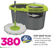 Home Mark Top Mop Plus Includes A Spinning Action Mop & Dual Action Bucket