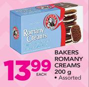 Bakers Romany Creams Assorted-200g