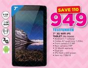 Telefunken 7" 3G WiFi IPS Tablet TEL-73GIQS