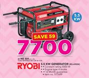 Ryobi 5.5KW Generator RG-6900K