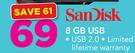 Sansisk 8GB USB