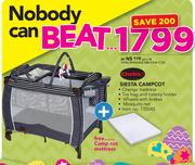 Chelino Siesta Campcot Free Campcot Mattress