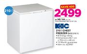 KIC 210L Chest Freezer 