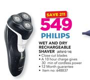 Philips Wet And Dry Rechargeable Shaver