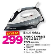 Russell Hobbs Fabric Express Steam Spray Iron 