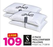 Sheraton 2 Pack Hollow Fiber Pillows-For 2 
