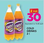 Cold Drinks-2 x 2Ltr