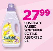 Sunlight Fabric Softener Bottle Assorted-2Ltr