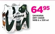 Savanna Dry Cider NRB-6 x 330ml