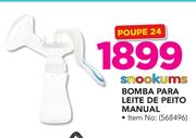 Snookums bomba para Leite de peito Manual