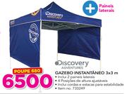 Discovery Adventures Gazebo Instantaneo 3 x 3m inclui 2 paineis laterais