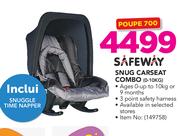 Safeway Snug Carseat Combo Inclui Snuggle Time Napper