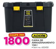 Addis Caixa de Armazenamento 150Ltr