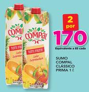 Sumo Compal Clássico Prima-2x1Ltr