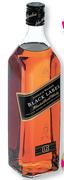 Garrafa de Whisky Johnny Walker Rótulo Preto -750ml