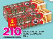 Bolachas eet sum mor da Bakers -2x200g