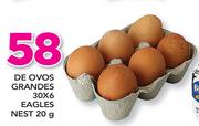 de ovos Grandes 30x6 Eagles Nest 20g