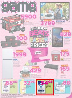 Game Botswana : Nobody Beats Our Easter Prices (13 Apr - 25 Apr 2017), page 1