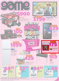 Game Botswana : Nobody Beats Our Easter Prices (13 Apr - 25 Apr 2017), page 1