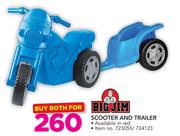 Big Jim Scooter & Trailer