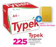 Typek A4 Paper Box With Free Bantex A4 Folder