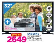 Samsung 32" HD Ready LED TV 32J4003B Free DSTV Decoder