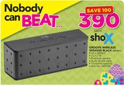 Shox Groove Wireless Speaker Black ESX521