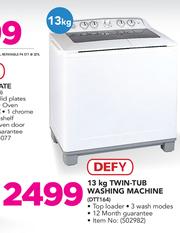 defy 13kg twin tub