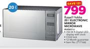 Russell Hobbs 20Ltr Electronic Mirror Microwave RHEM21L