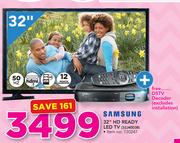 Samsung 32" HD Ready LED TV 32J4003B With Free DSTV Decoder Excluding Installation