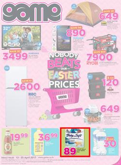 Game Lesotho : Nobody Beats Our Easter Prices (13 Apr - 25 Apr 2017), page 1
