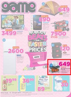 Game Lesotho : Nobody Beats Our Easter Prices (13 Apr - 25 Apr 2017), page 1