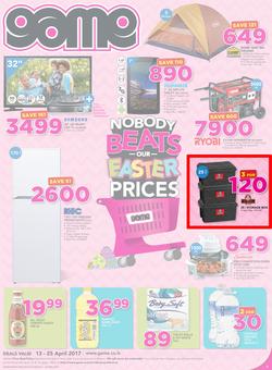 Game Lesotho : Nobody Beats Our Easter Prices (13 Apr - 25 Apr 2017), page 1