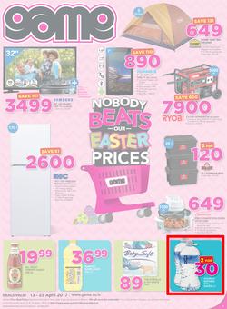 Game Lesotho : Nobody Beats Our Easter Prices (13 Apr - 25 Apr 2017), page 1