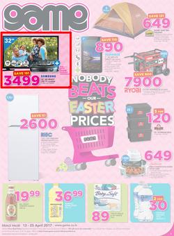 Game Lesotho : Nobody Beats Our Easter Prices (13 Apr - 25 Apr 2017), page 1