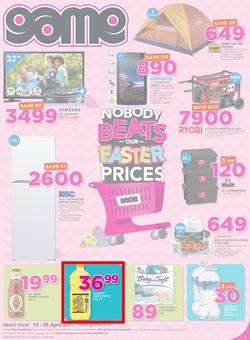 Game Lesotho : Nobody Beats Our Easter Prices (13 Apr - 25 Apr 2017), page 1
