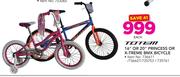 Totem 16" Or 20" Princess Or Xtreme BMX Bicycle-Each