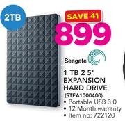 Seagate 1TB 2.5" Expansion Hard Drive STEA1000400