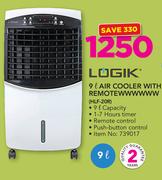 Logik 9Ltr Cooler With Remote HLF-20R