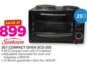 Sunbeam 20Ltr Compact Oven SCO-200