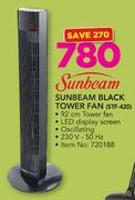 Sunbeam Black Tower Fan STF-420