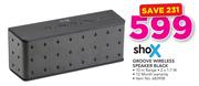 Shox Groove Wireless Speaker Black
