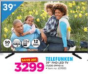 Telefunken 39" FHD LED TV TLEDD-39FHD-A