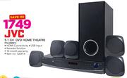JVC 5.1 Ch DVD Home Theatre System TH-DN501
