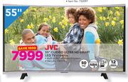 JVC Curved Ultra HD Smart LED TV LT-55N776